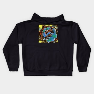 Graffiti Rose Kids Hoodie